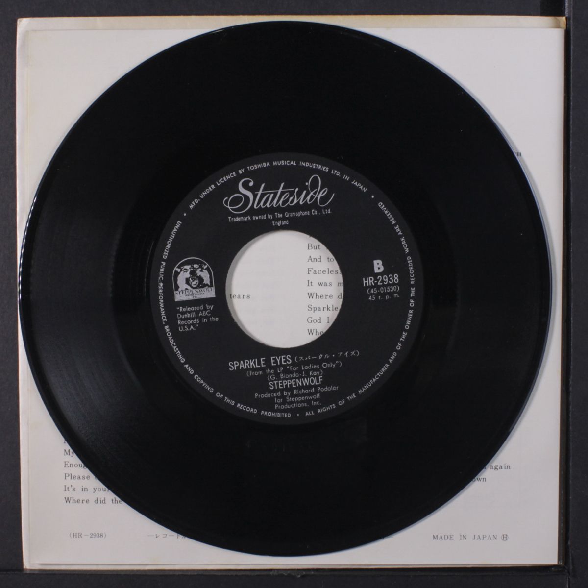 for ladies only / sparkle eyes by STEPPENWOLF
