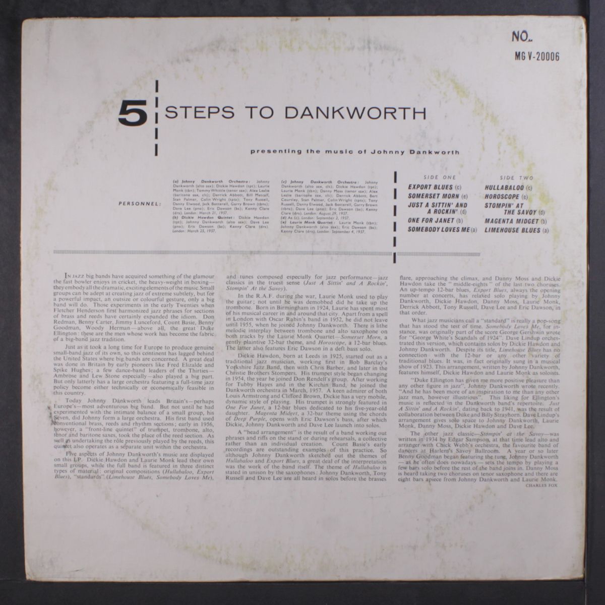 5 steps to dankworth by JOHN DANKWORTH