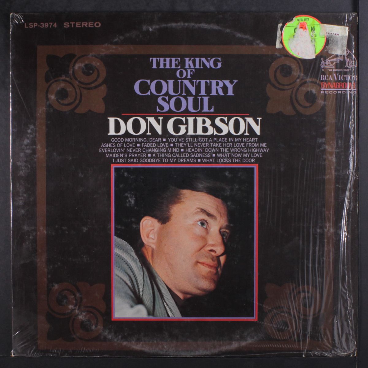 the king of country soul by DON GIBSON