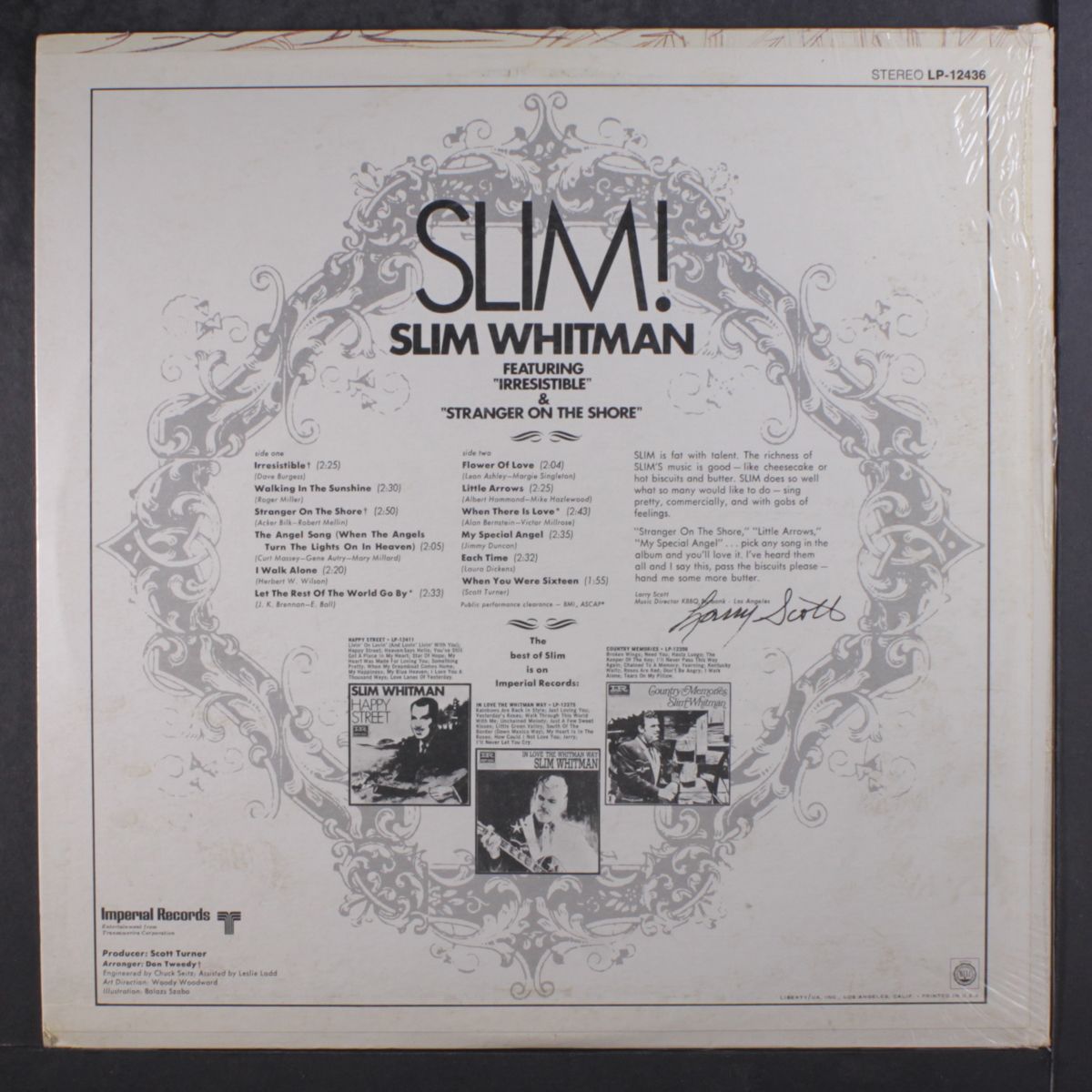 slim! by SLIM WHITMAN