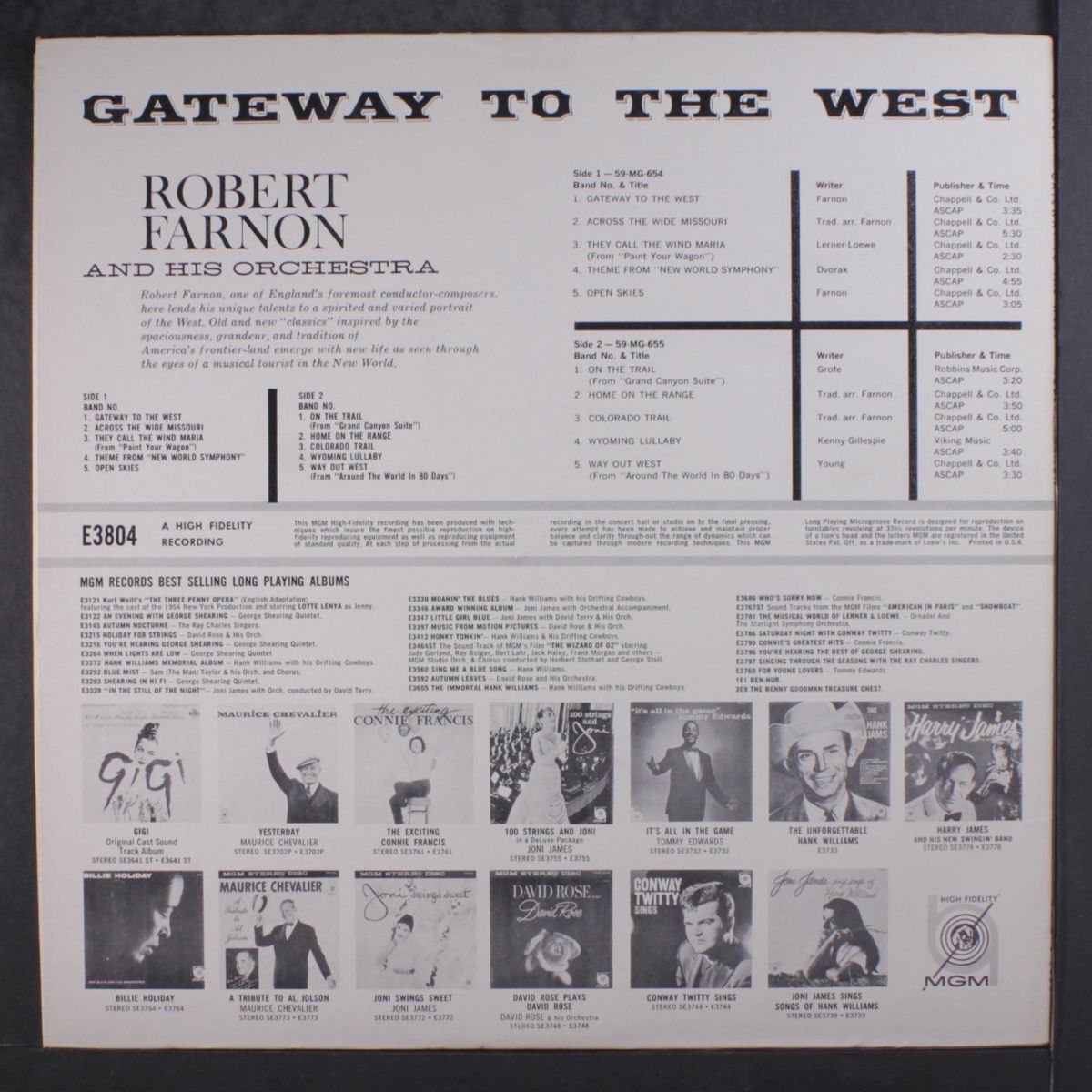 gateway to the west by ROBERT FARNON