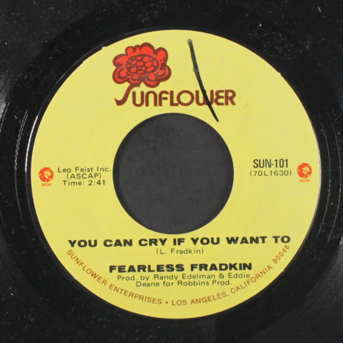 you can cry if you want to / song of a thousand voices by FEARLESS FRADKIN