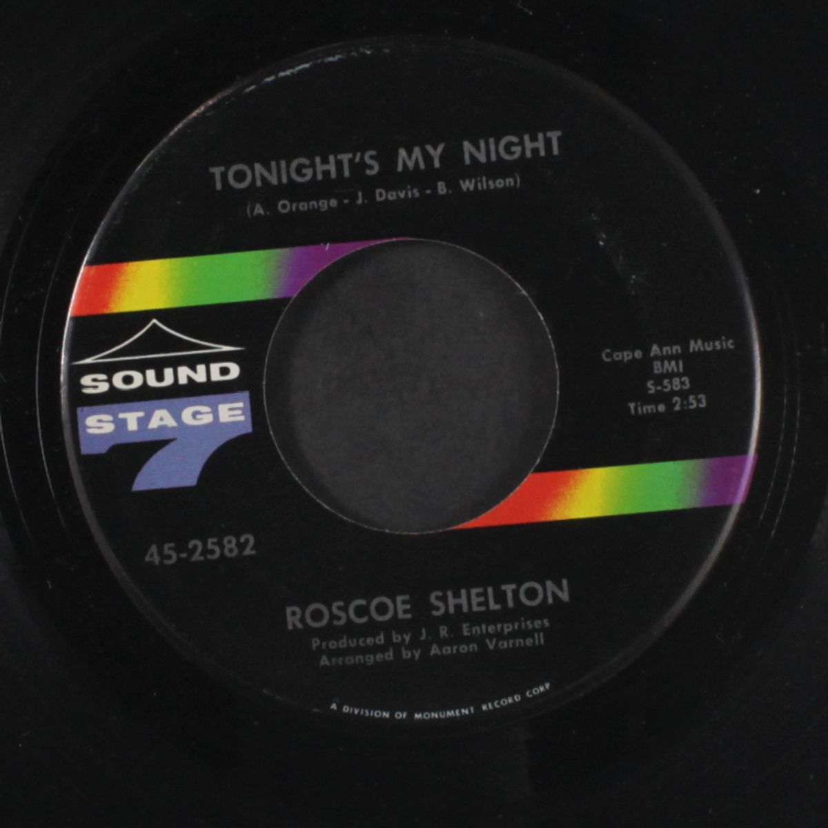 i'm in way too deep / tonight's my night by ROSCOE SHELTON