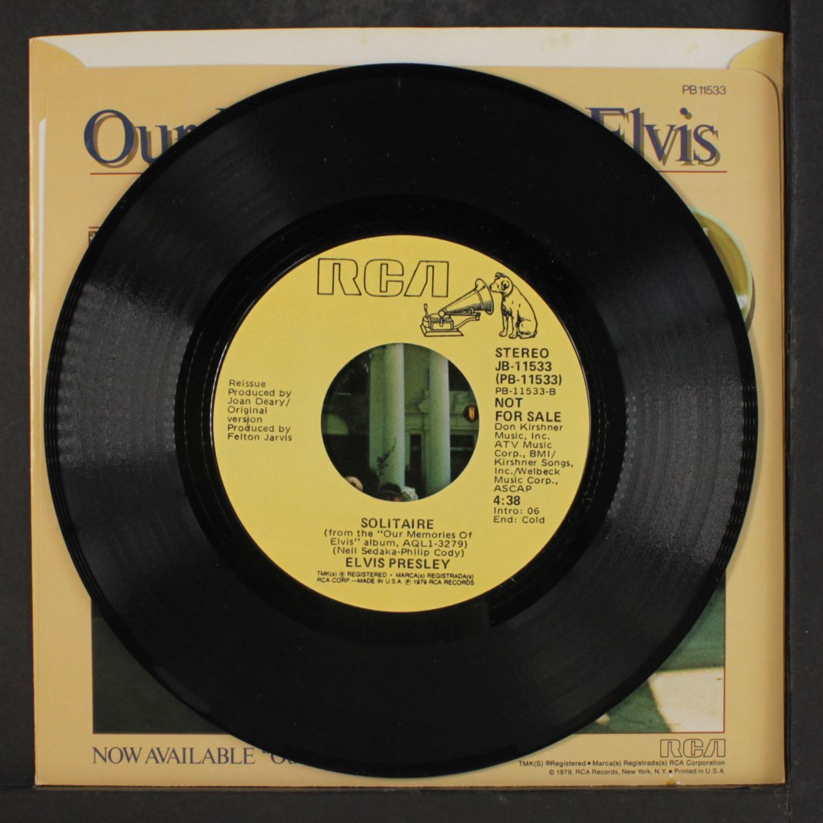 are you sincere / solitaire by ELVIS PRESLEY