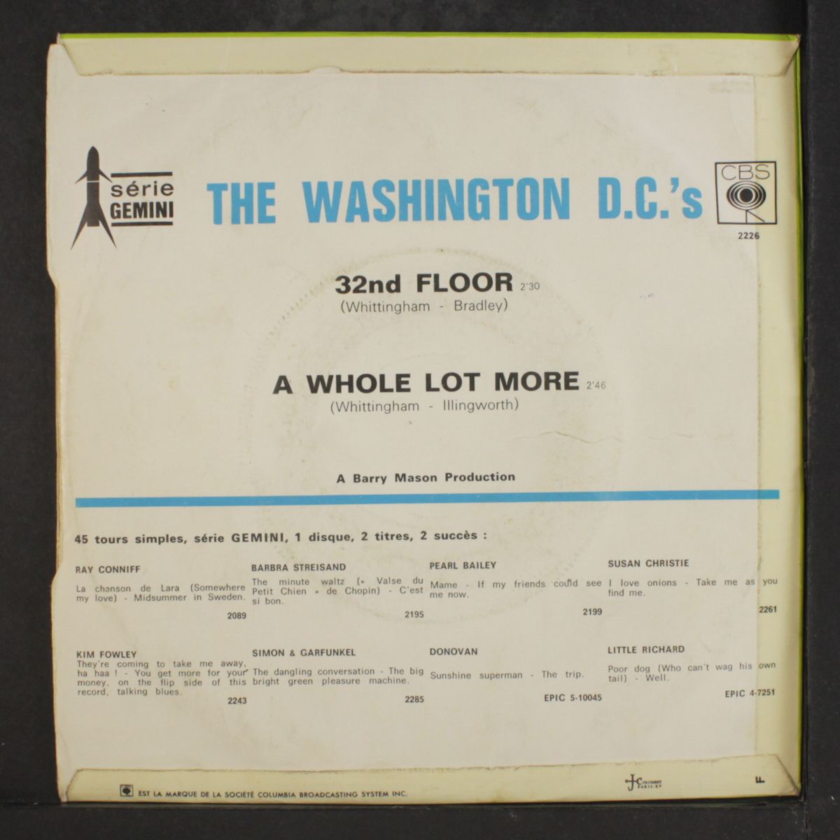32nd floor / a whole lot more by WASHINGTON D.C.'S