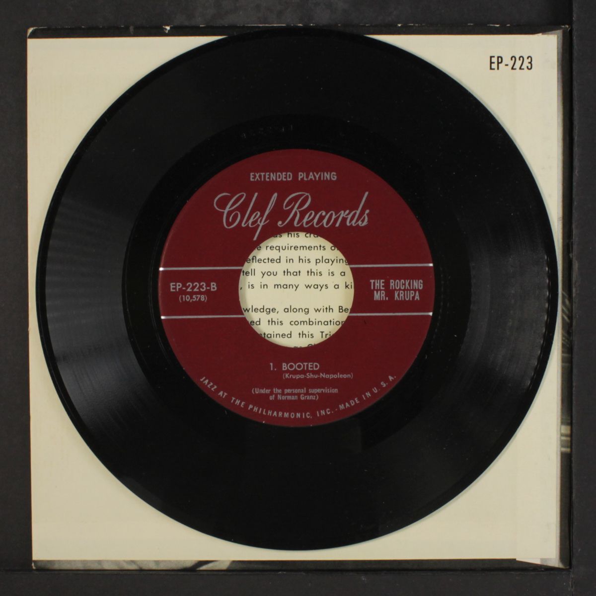 rocking mr. krupa by GENE KRUPA