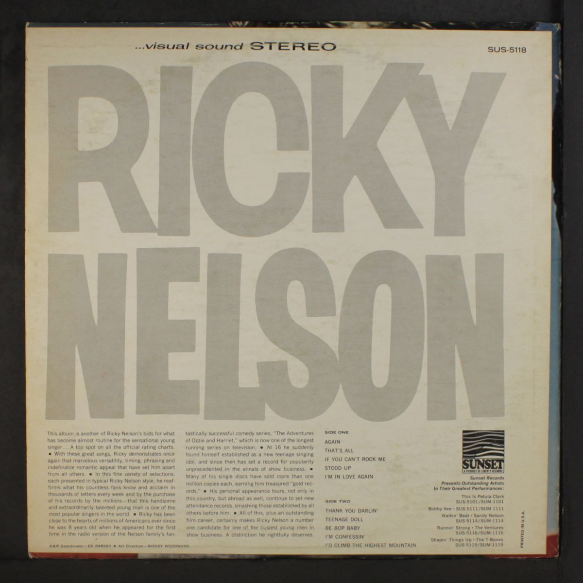 ricky nelson by RICKY NELSON
