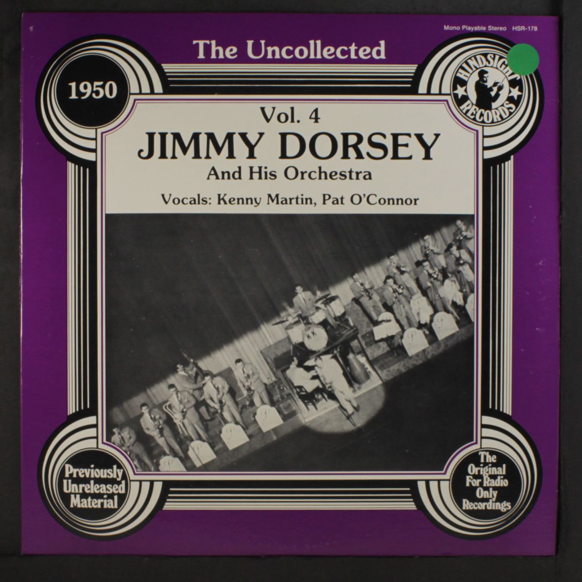 the uncollected vol. 4, 1950 by JIMMY DORSEY