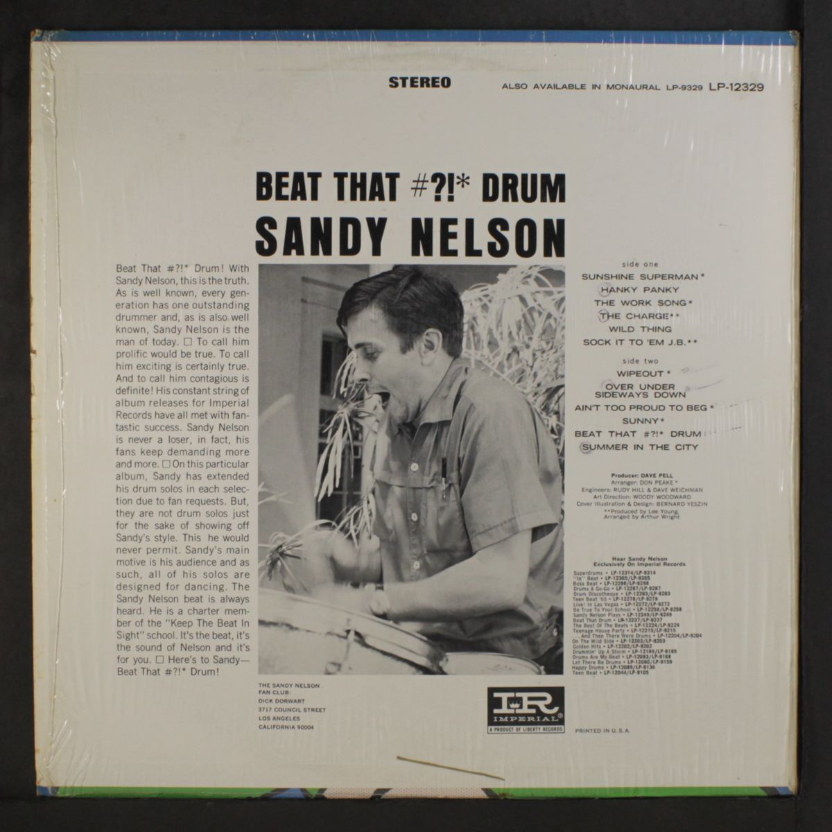 beat that #!! drum by SANDY NELSON