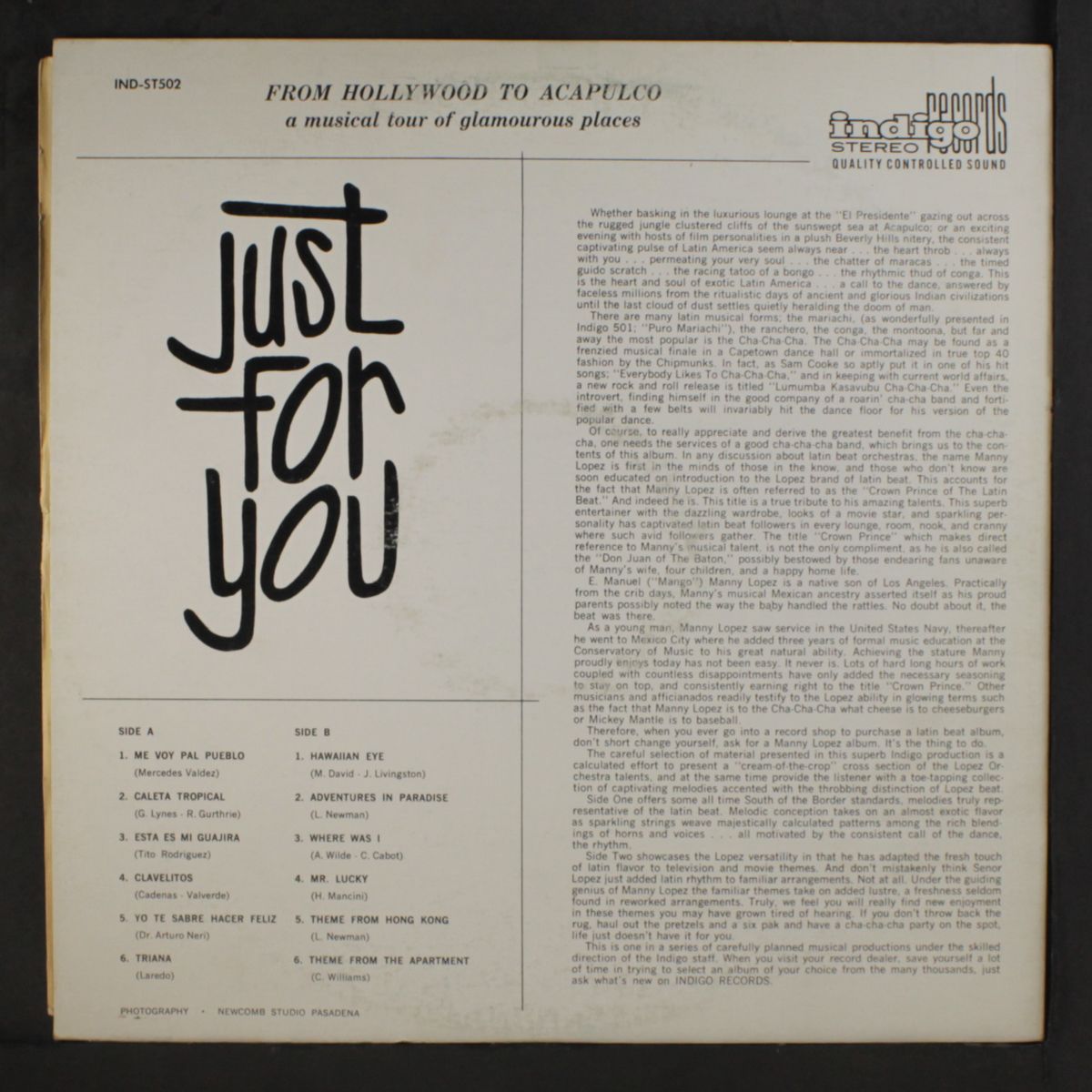 just for you by MANNY LOPEZ