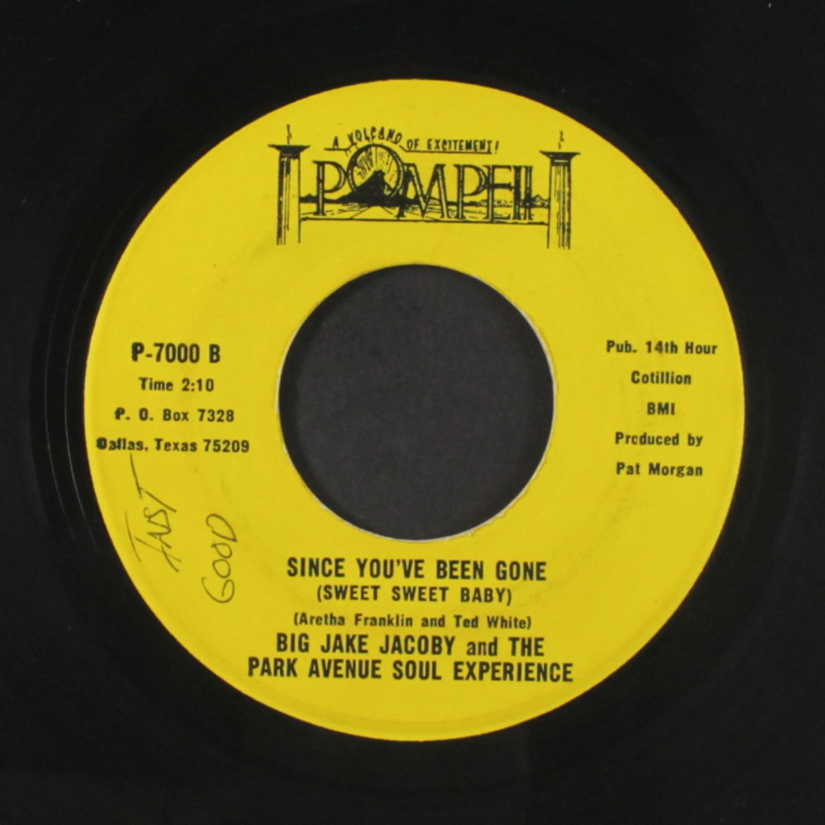 always something there to remind me by BIG JAKE JACOBY & PARK AVENUE SOUL EXPERIENCE
