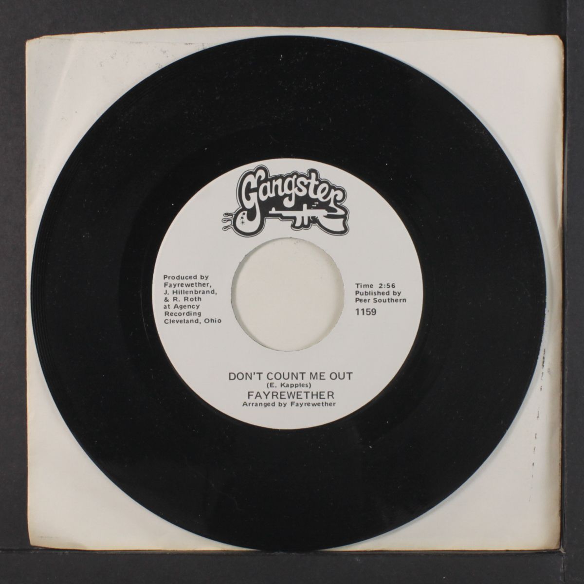 goin' to meet the man / don't count me out by FAYREWETHER