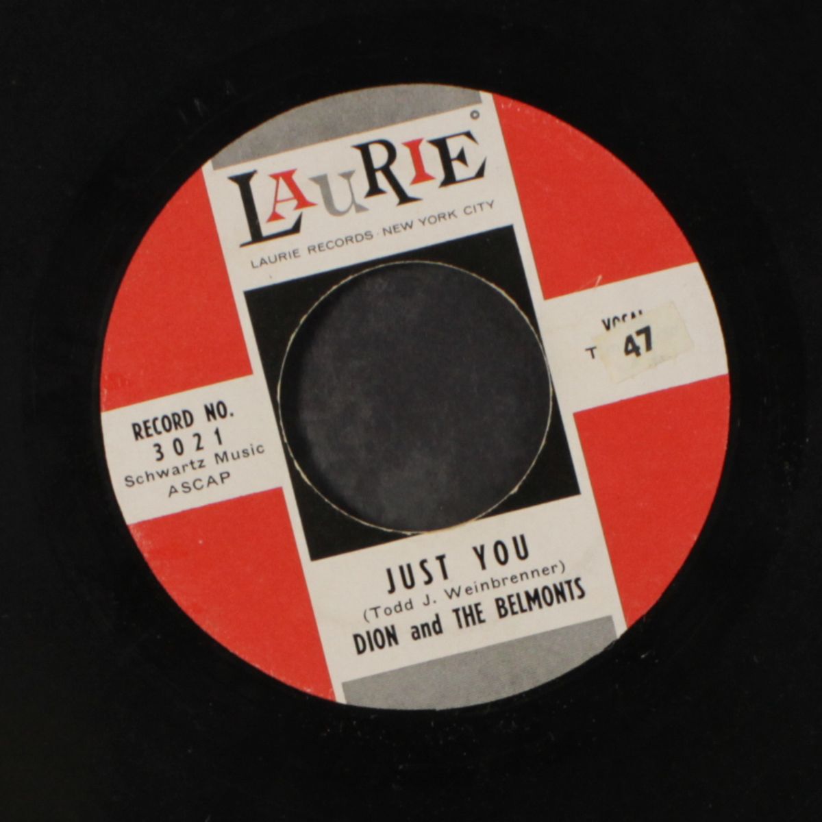 don't pity me / just you by DION & BELMONTS