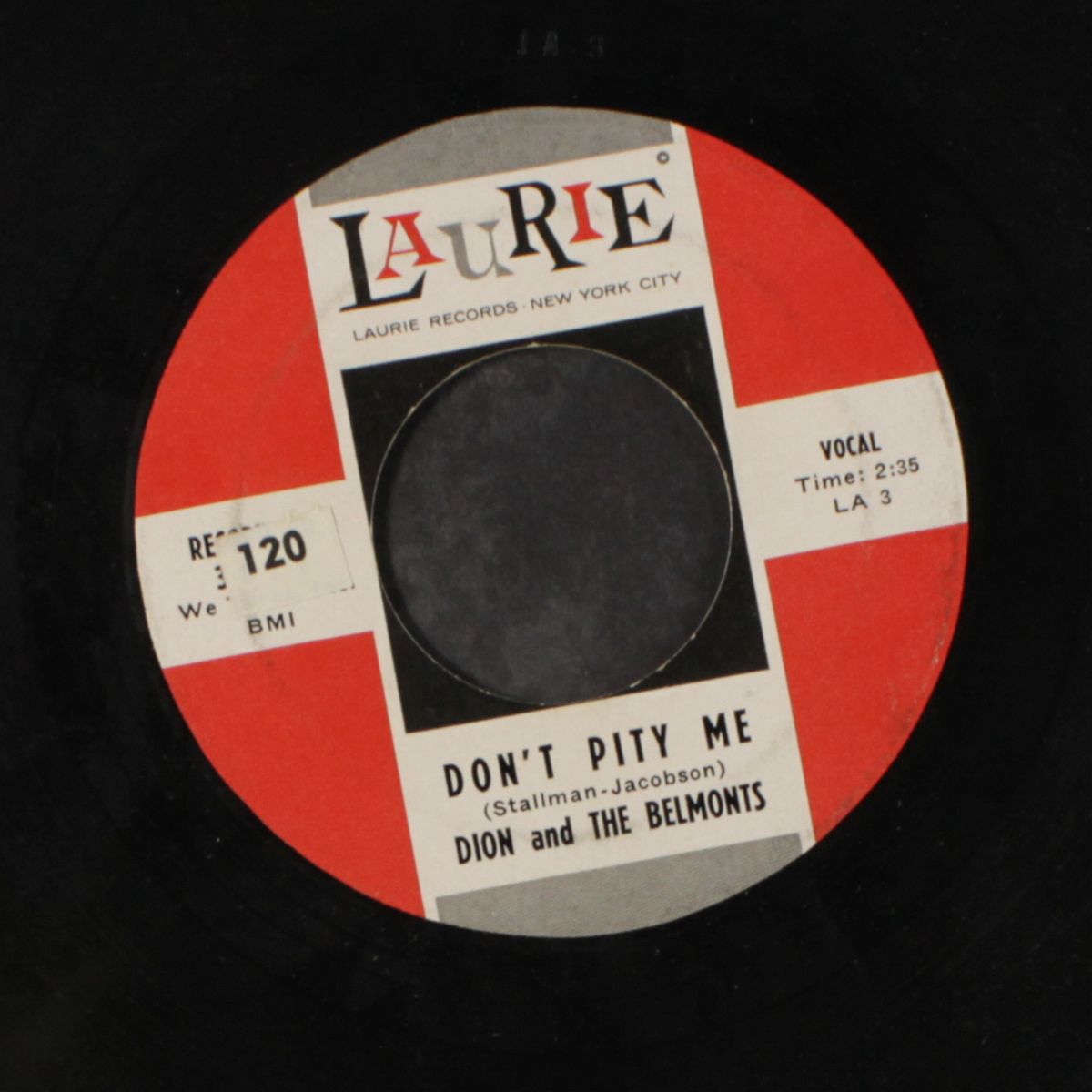 don't pity me / just you by DION & BELMONTS