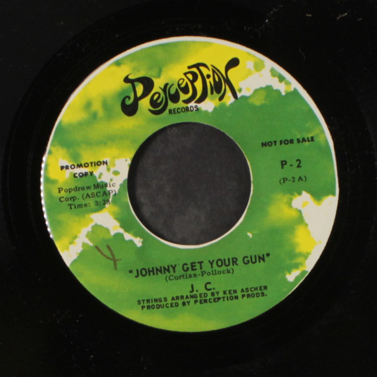 johnny get your gun / for what i am by J.C.