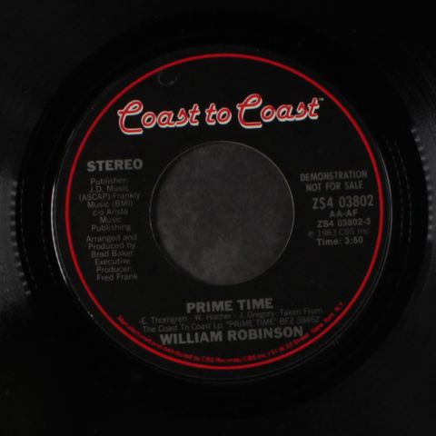 WILLIAM ROBINSON