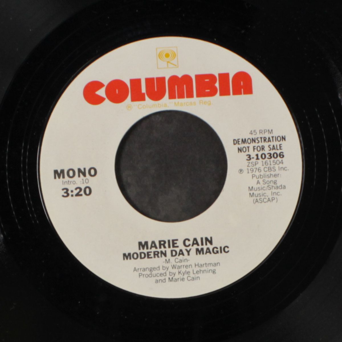modern day magic / mono by MARIE CAIN