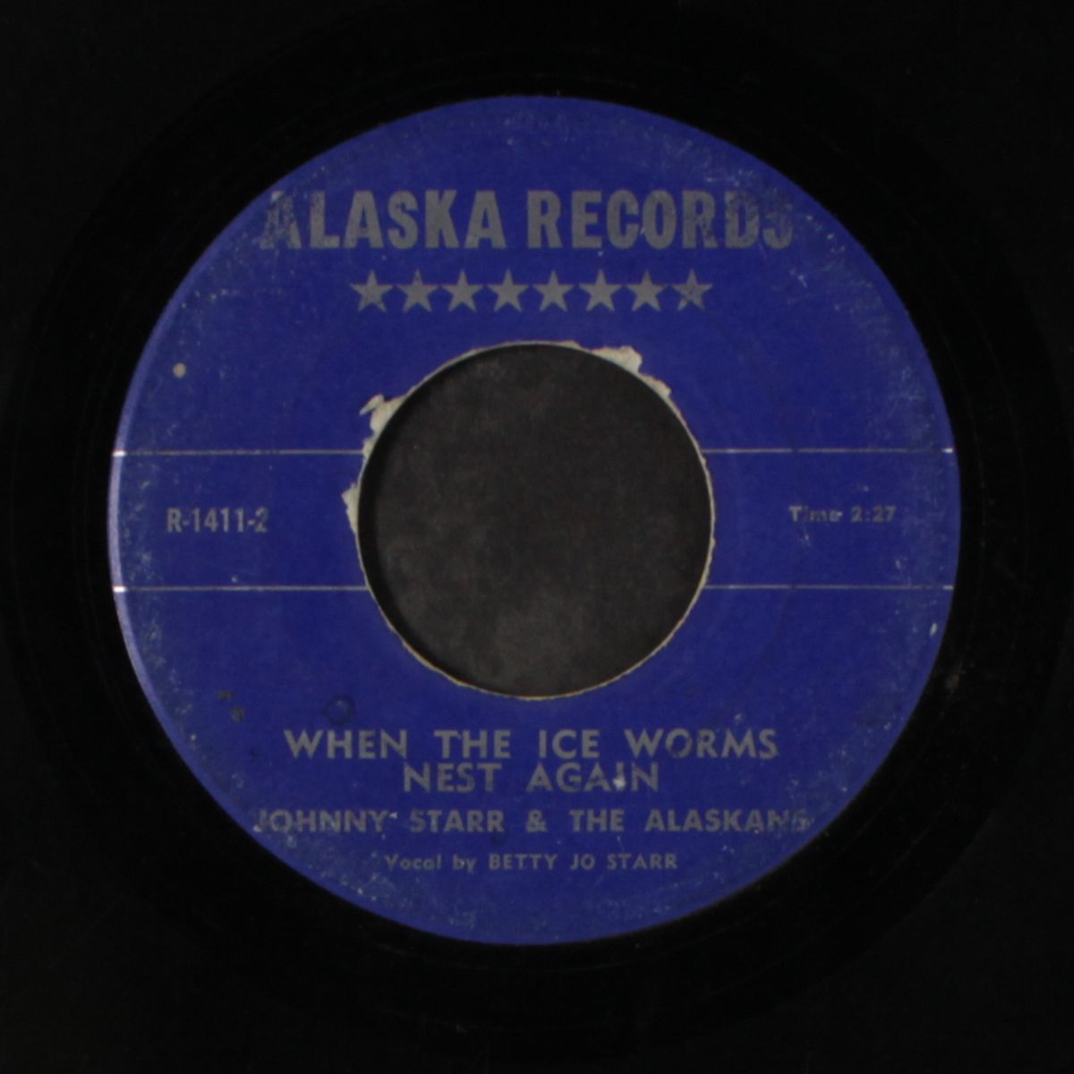 move over rover / when the ice worms nest again by JOHNNY STARR