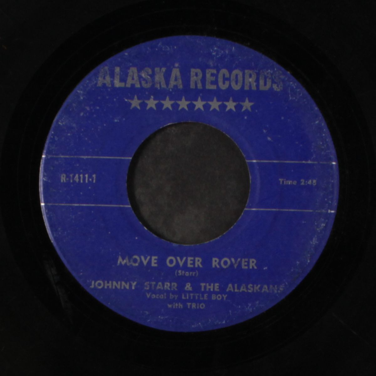 move over rover / when the ice worms nest again by JOHNNY STARR