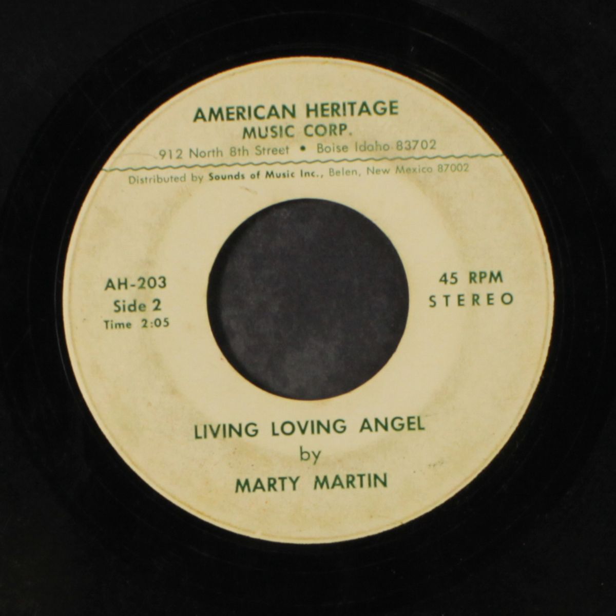 box car willie / living loving angel by MARTY MARTIN