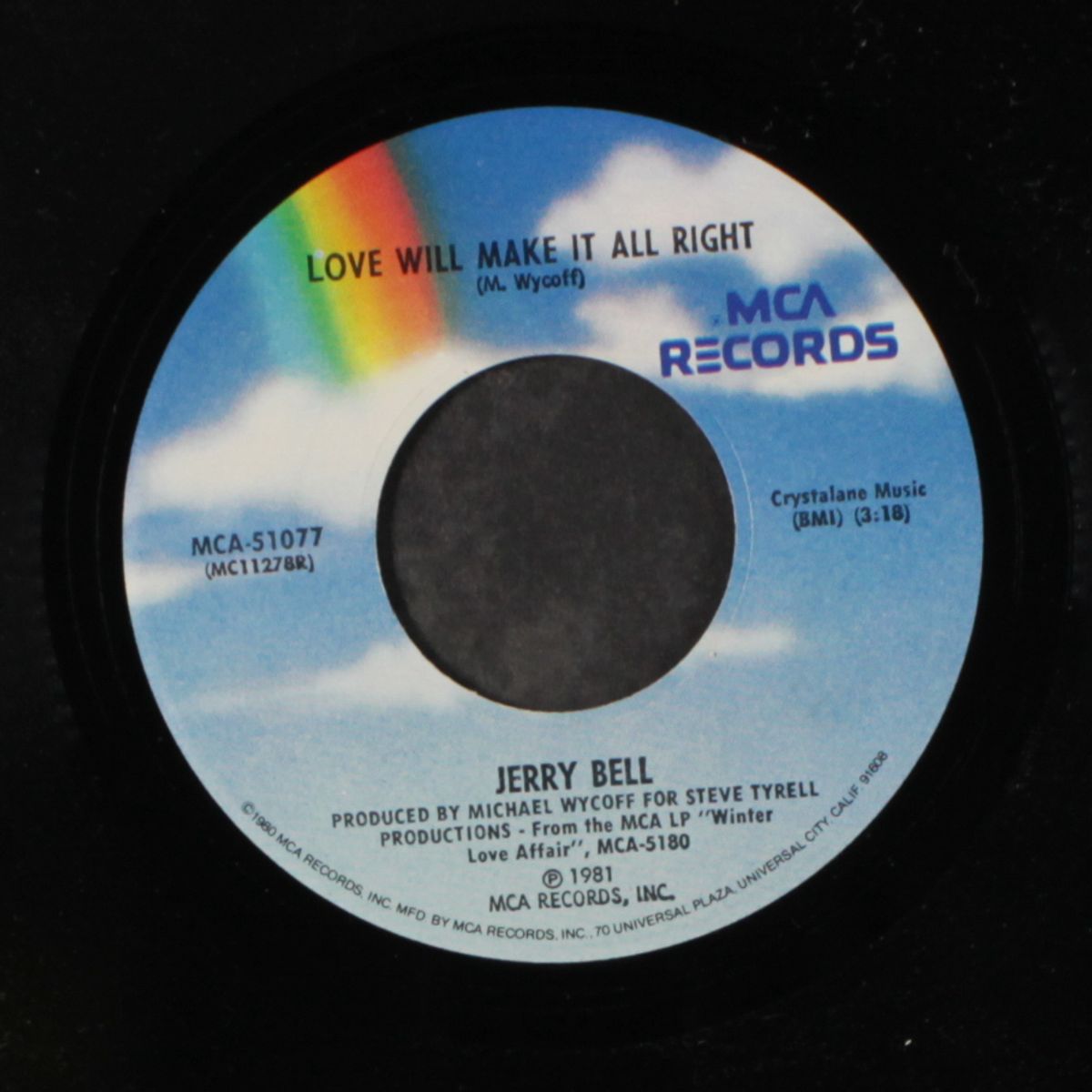 love will make it alright / call on me by JERRY BELL