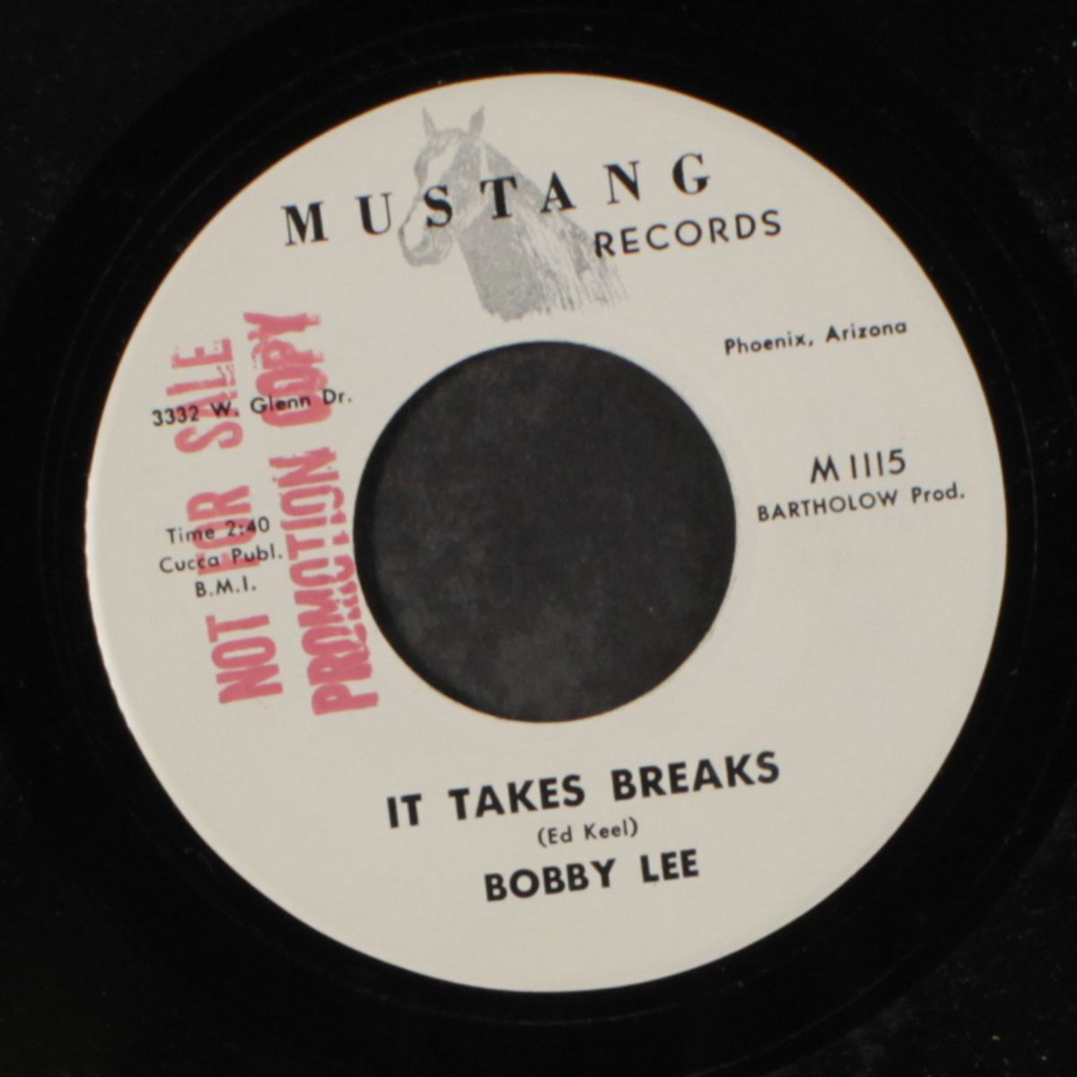it's so nice loving you / it takes breaks by BOBBY LEE