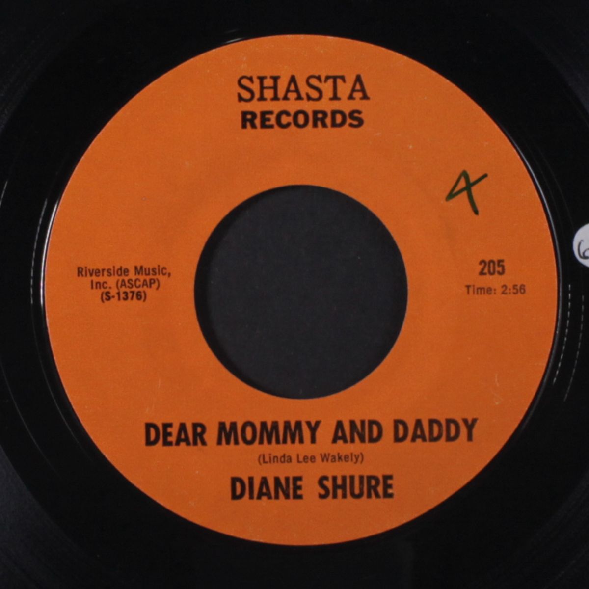 the sun is shining / dear mommy and daddy by DIANE SHURE