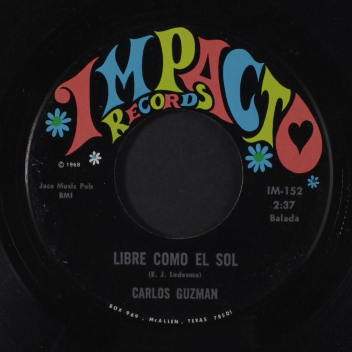 libre come el sol / ay mama by CARLOS GUZMAN