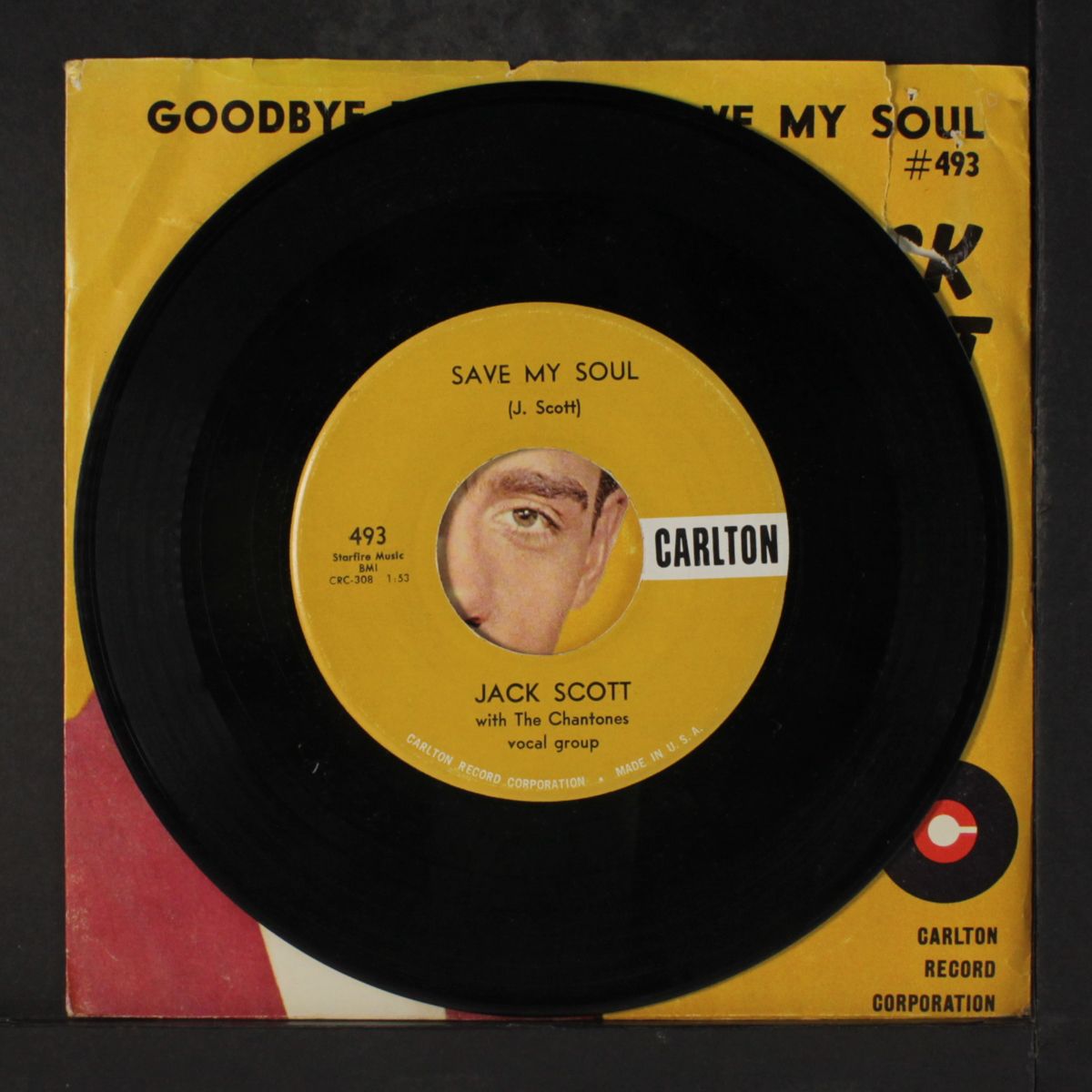 goodbye baby / save my soul by JACK SCOTT