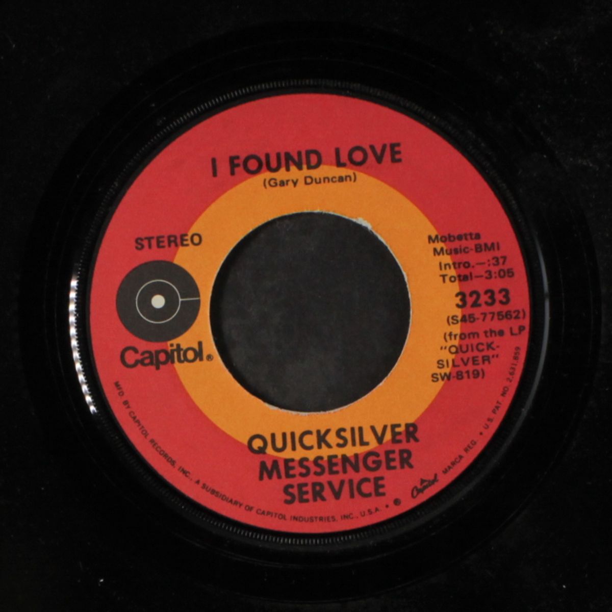 hope / i found love by QUICKSILVER MESSENGER SERVICE