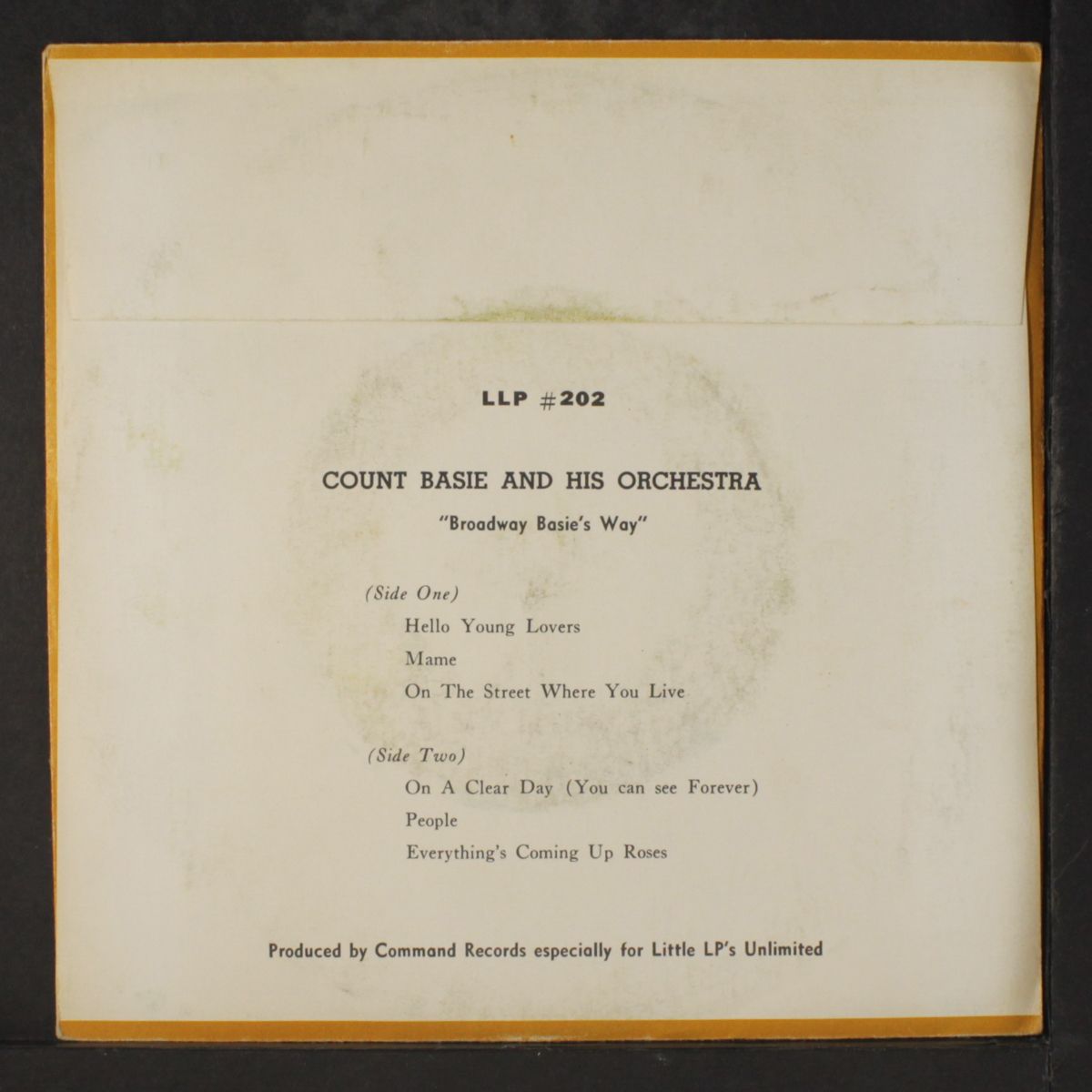 broadway by COUNT BASIE