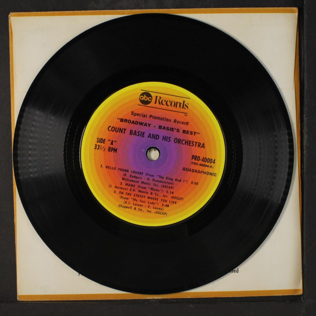 broadway by COUNT BASIE
