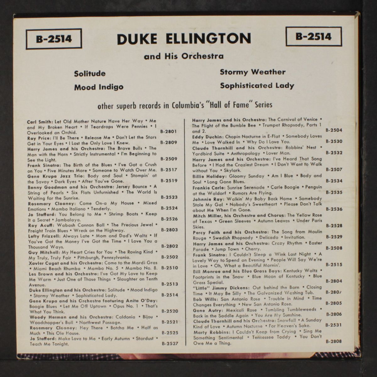 and his orchestra by DUKE ELLINGTON