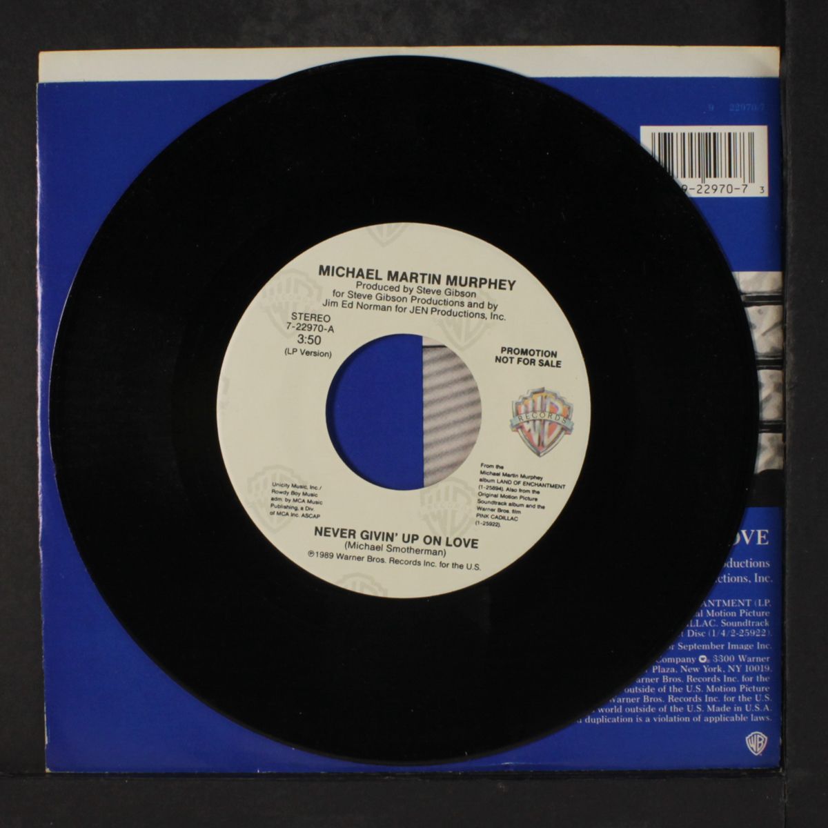 never givin' up on love by MICHAEL MARTIN MURPHY