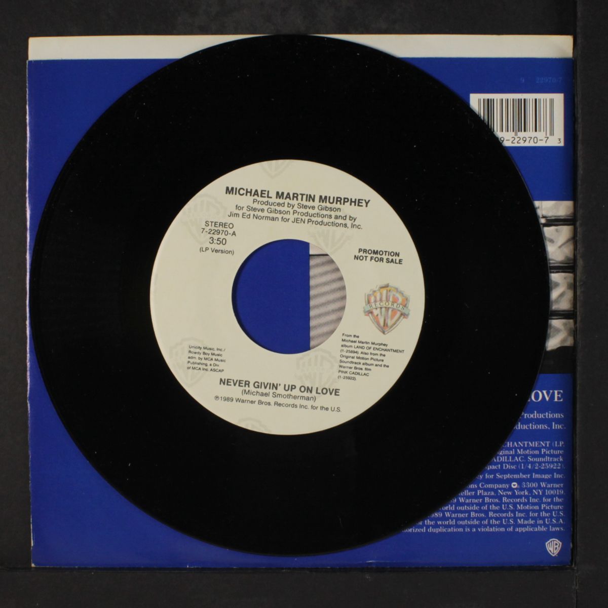 never givin' up on love by MICHAEL MARTIN MURPHY