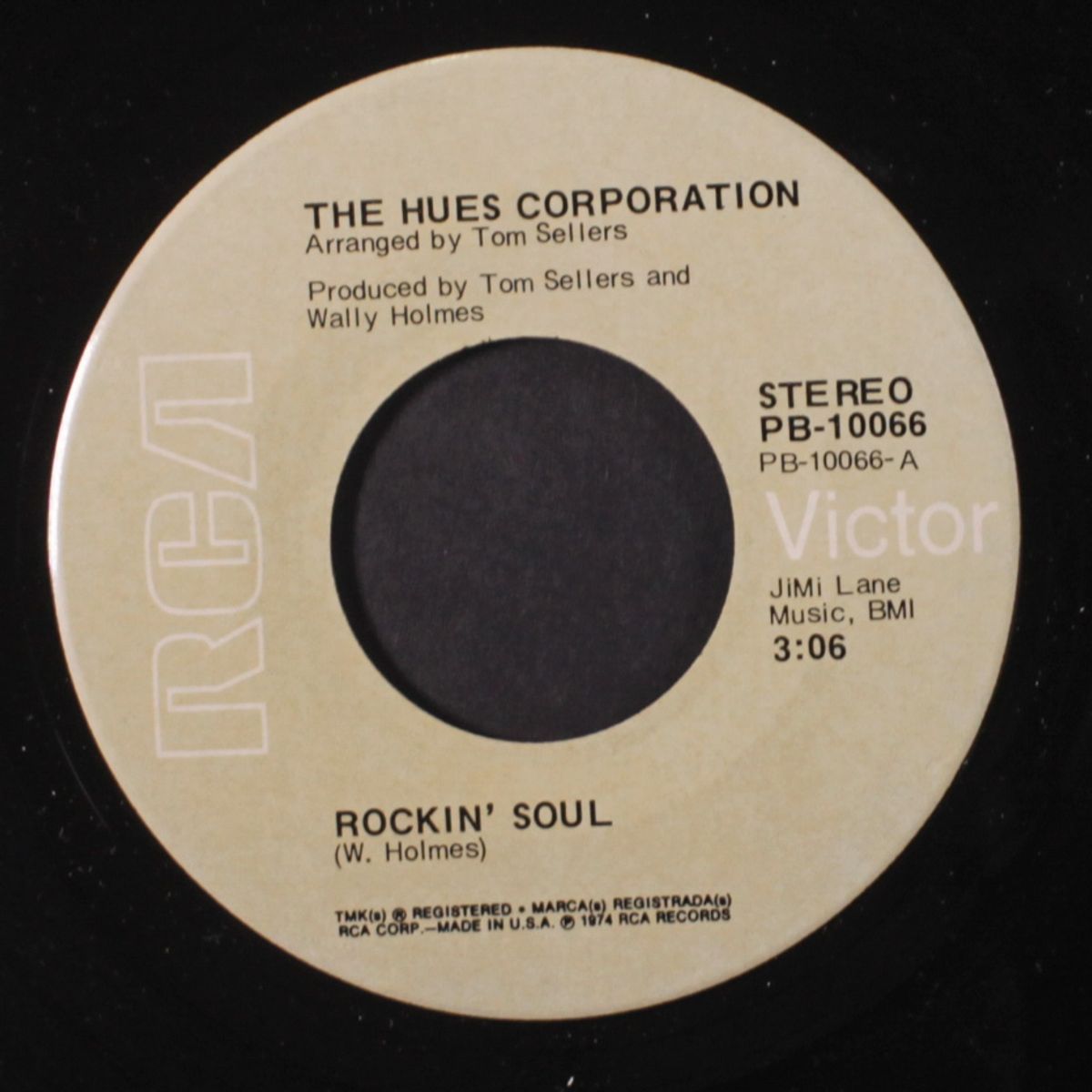 rockin soul / go to the poet by HUES CORPORATION