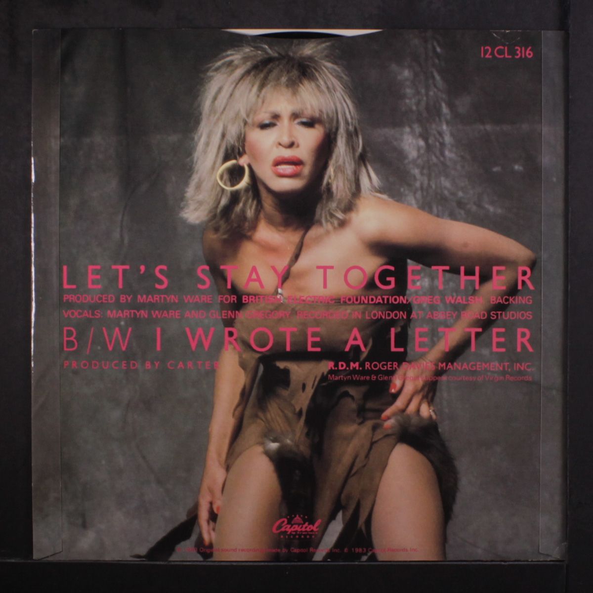 let's stay together / i wrote a letter by TINA TURNER