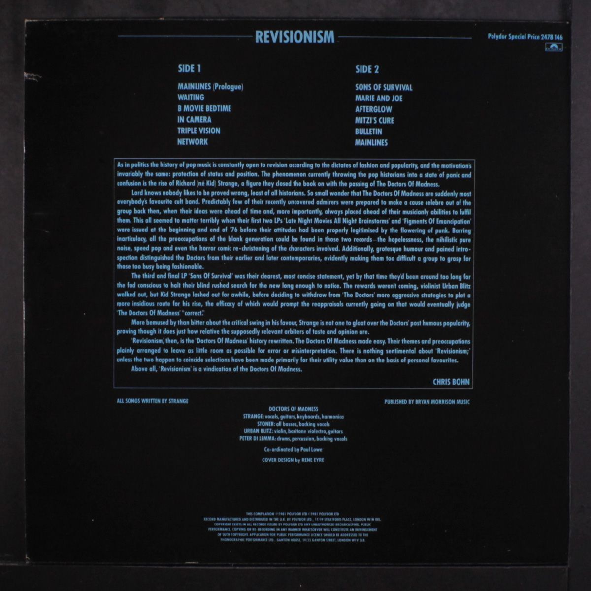revisionism by doctors of madness