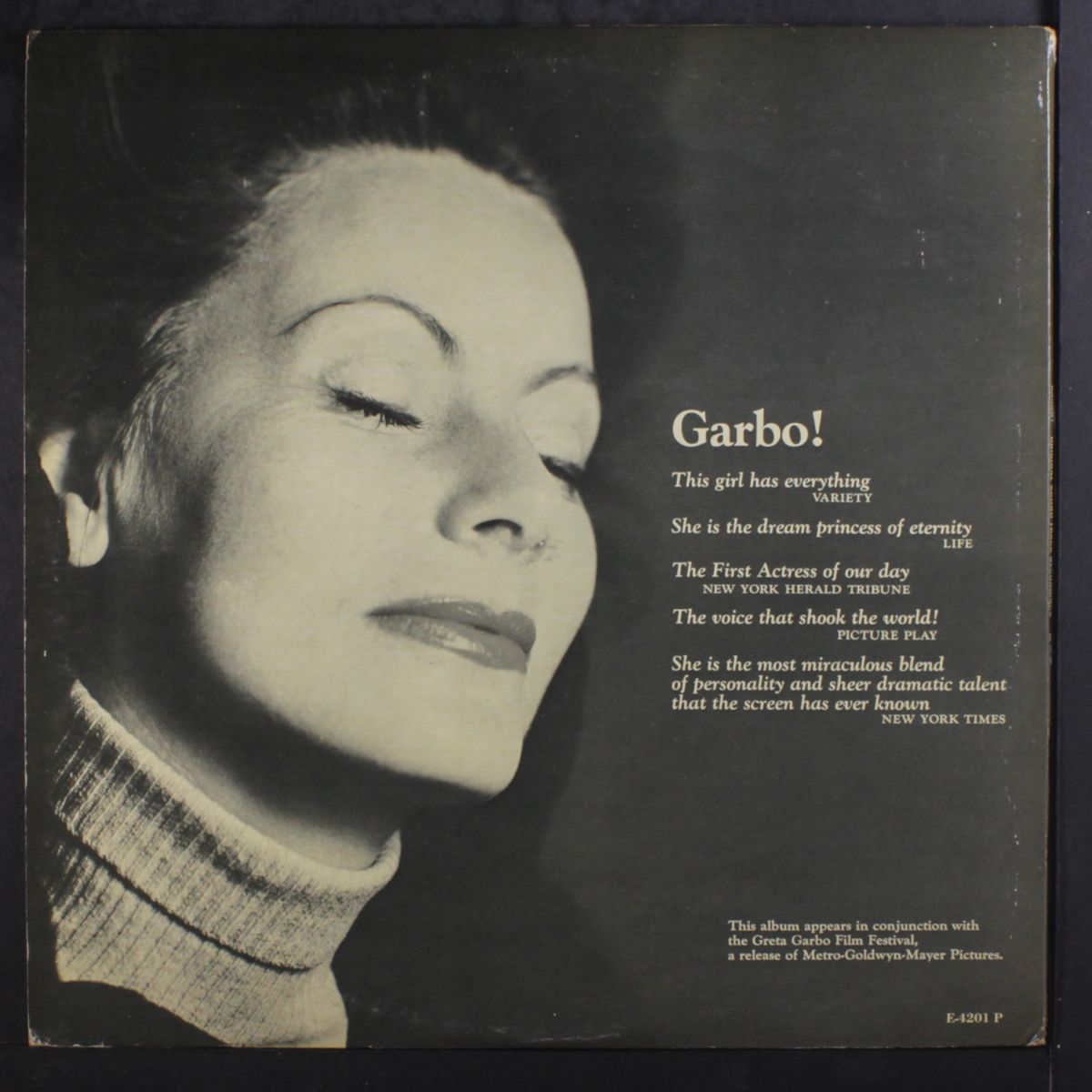 garbo! by GRETA GARBO