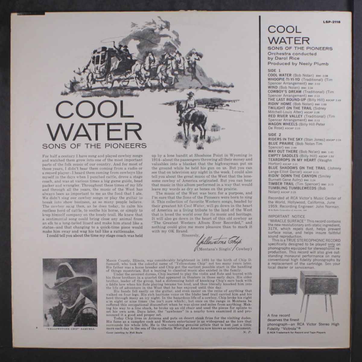 cool water by SONS OF THE PIONEERS