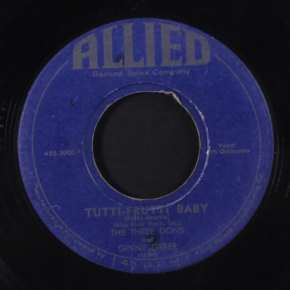 tutti frutti baby / say you're mine again by THREE DONS