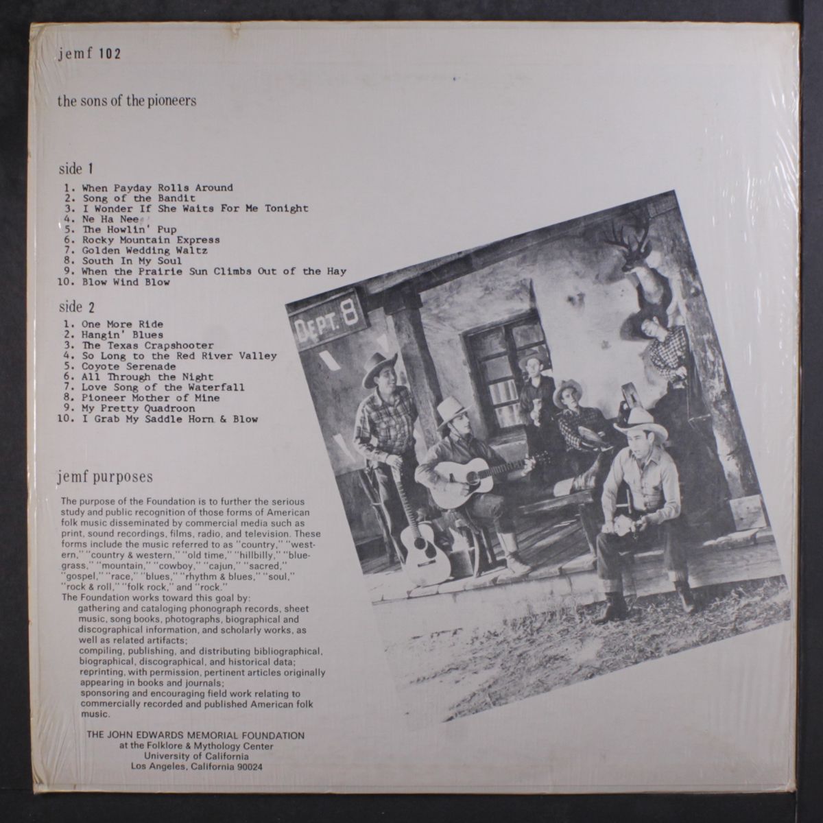the sons of the pioneers by SONS OF THE PIONEERS