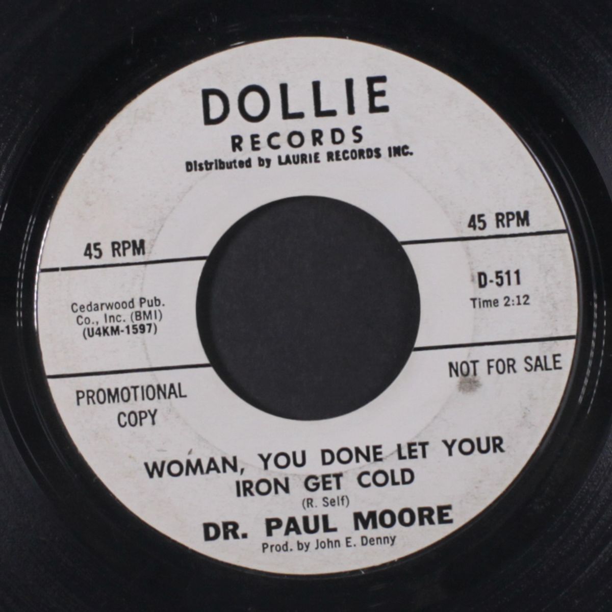 woman, you done let your iron get cold / tormented heart by DR. PAUL MOORE