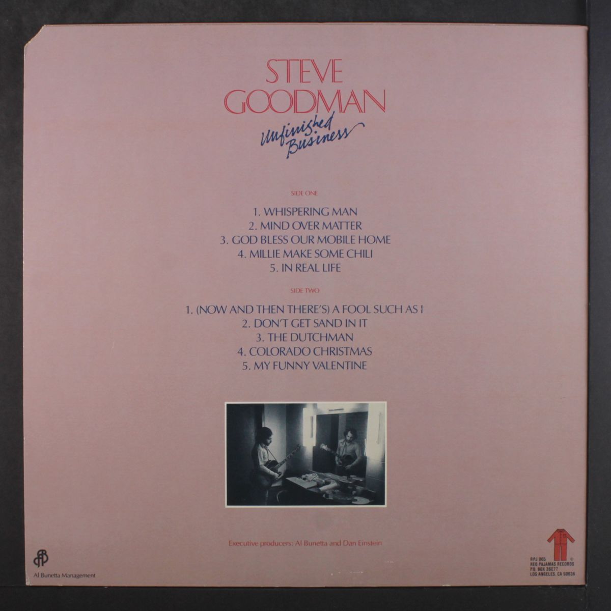 unfinished business by STEVE GOODMAN