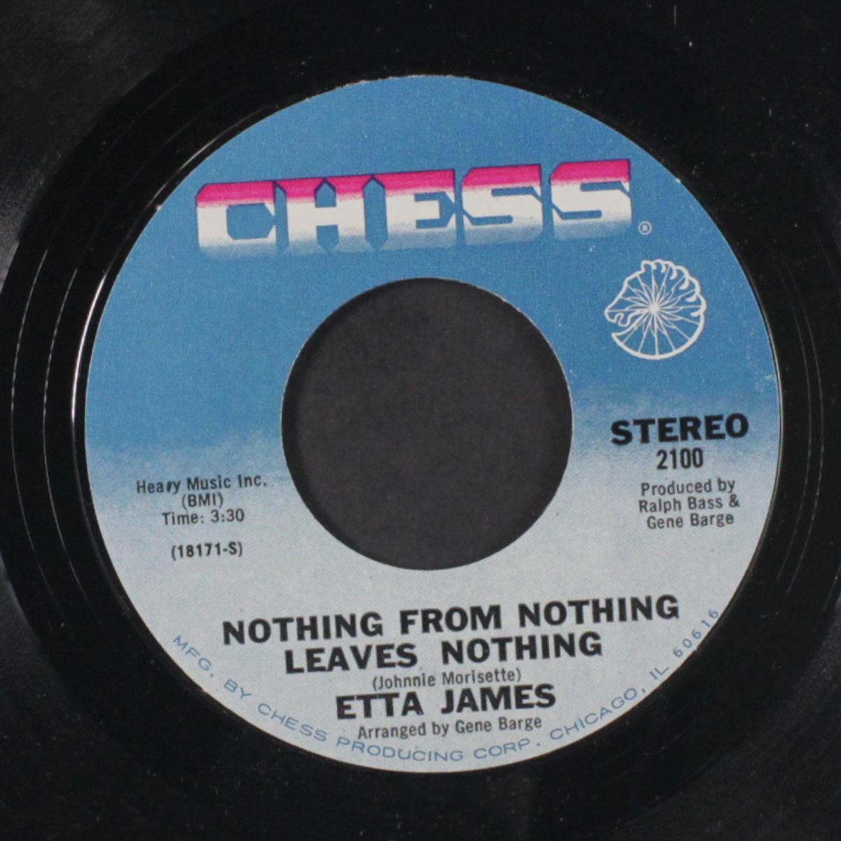 the love of my man / nothing from nothing leaves nothing by ETTA JAMES