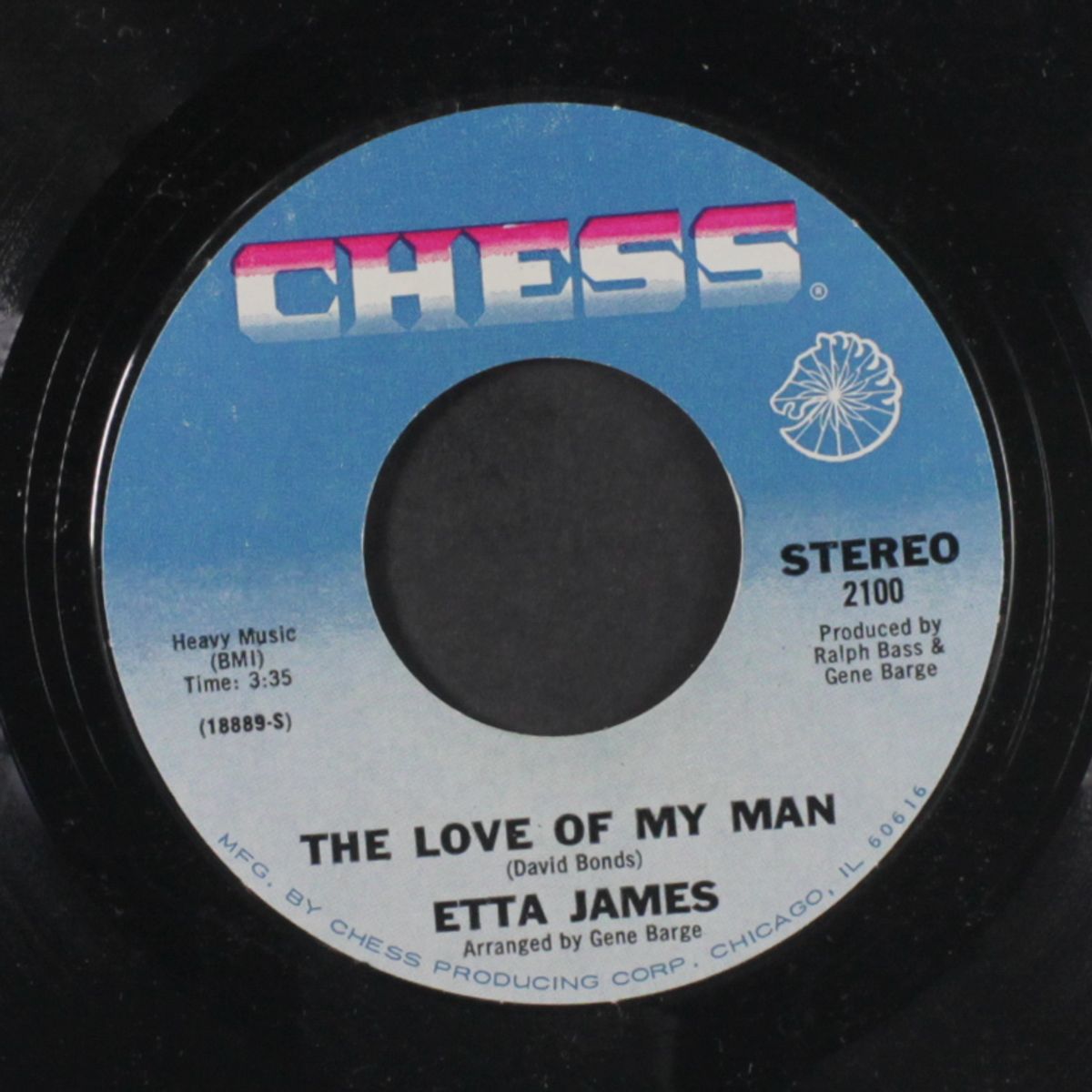 the love of my man / nothing from nothing leaves nothing by ETTA JAMES