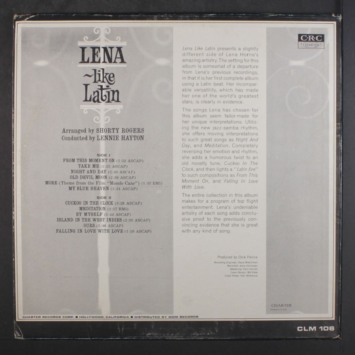 like latin by LENA HORNE