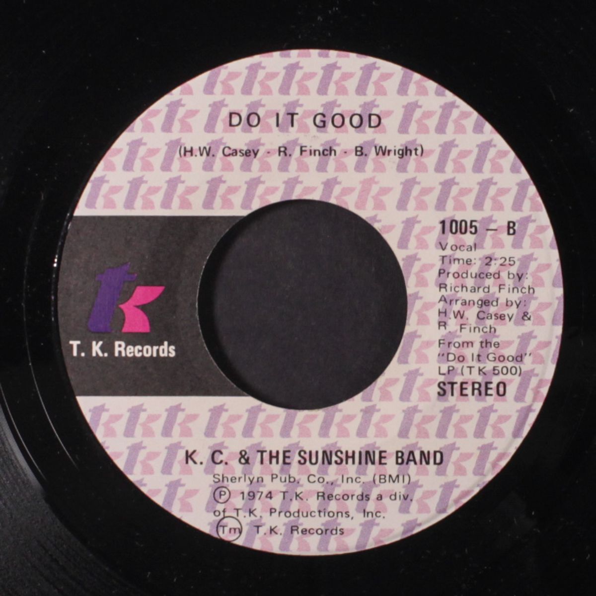 queen of clubs / do it good by K.C. & SUNSHINE BAND