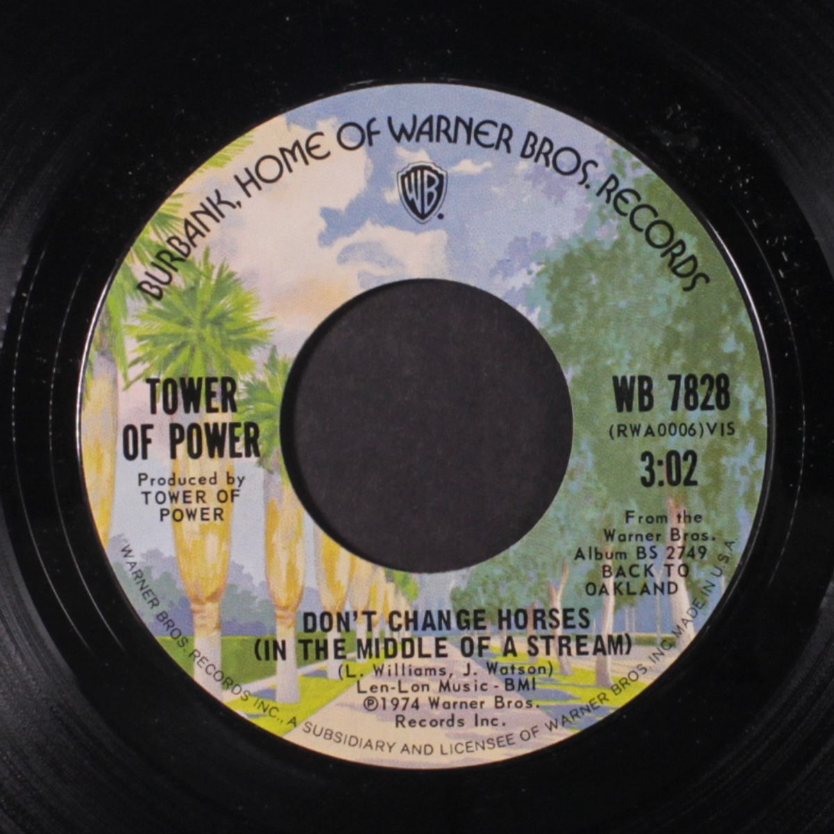 don't change horses in the middle of a stream / i got the chop by TOWER OF POWER