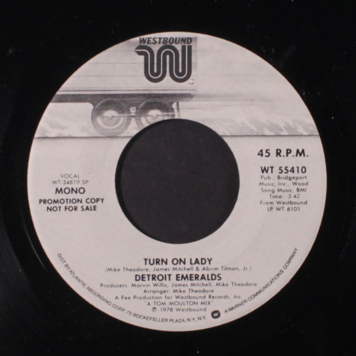 turn on lady / mono by DETROIT EMERALDS